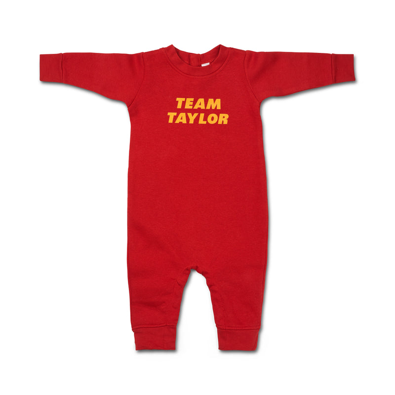 Sandlot Team Taylor Baby Onesie Long Sleeve