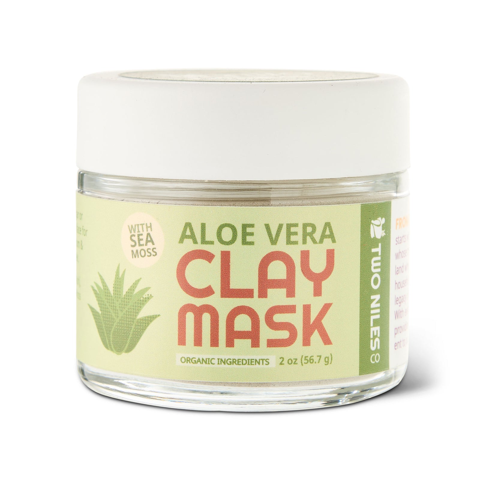 Aloe Vera Face Mask, Two Niles – Made in KC