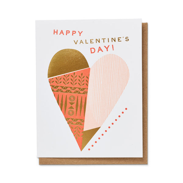 Happy Valentine's Day Card, Ruff House Art