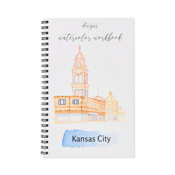 Kansas City Watercolor Book, Tiffany Ascensio Designs