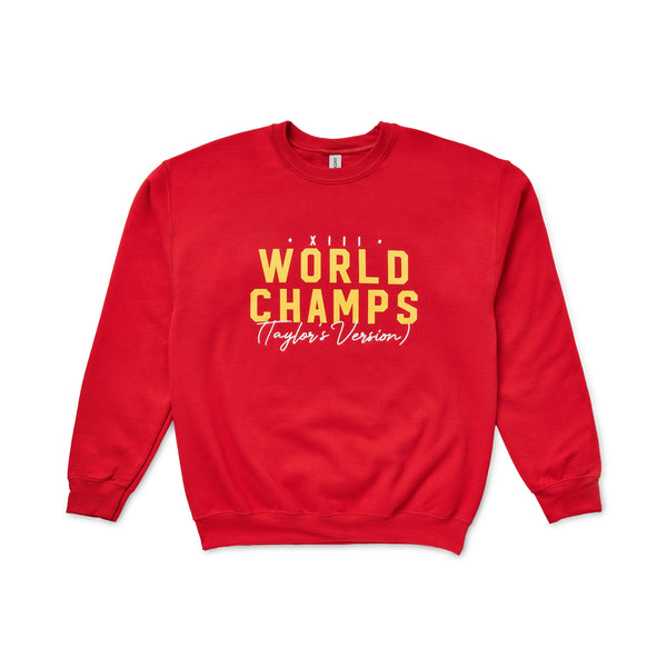 World Champs (Taylor's Version) Embroidered Sweatshirt