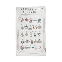 Absorb Lumen KC Alphabet Dish Towel