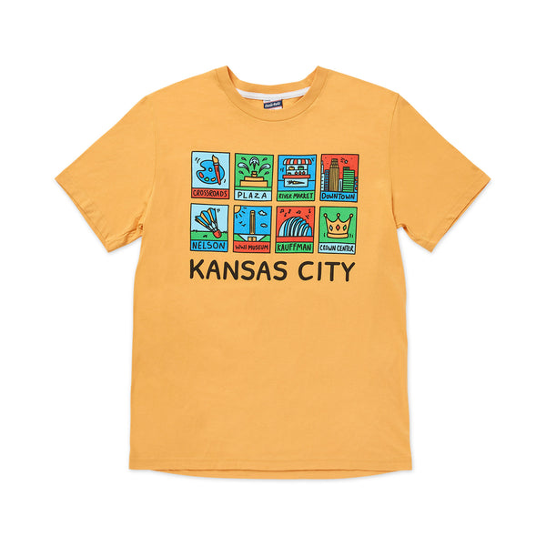 Kansas City Neighborhoods Tee, Charlie Hustle