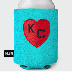 KC Current Teal Drink Sweater with Red Heart, Sandlot Goods