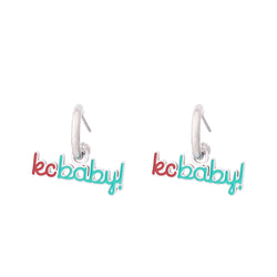 E.B. & Co Current "KC Baby!" Earrings