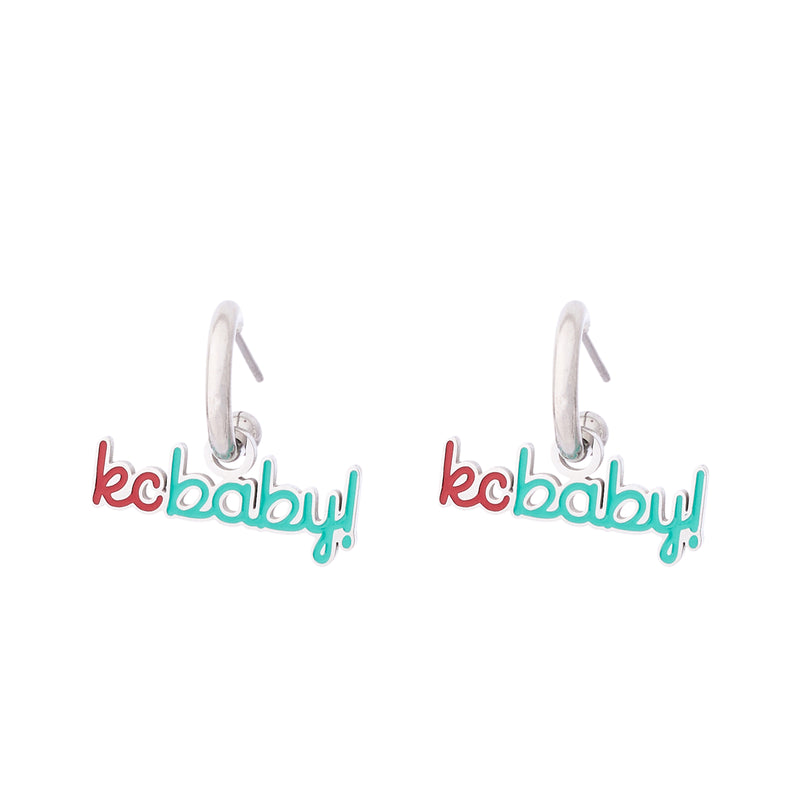 E.B. & Co Current "KC Baby!" Earrings