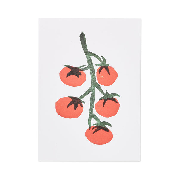 Tomato Block Print, Nate Crosser
