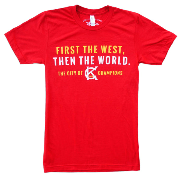 1853 Apparel First the West, Then the World T-Shirt