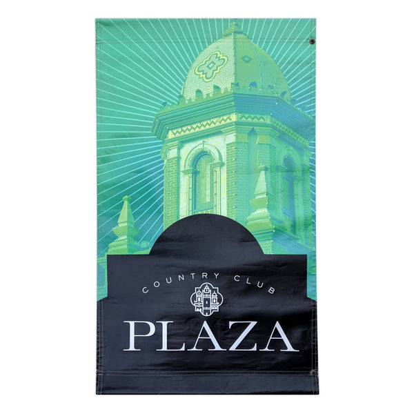 Plaza-Banner 2016 – Giralda-Turm – Grün