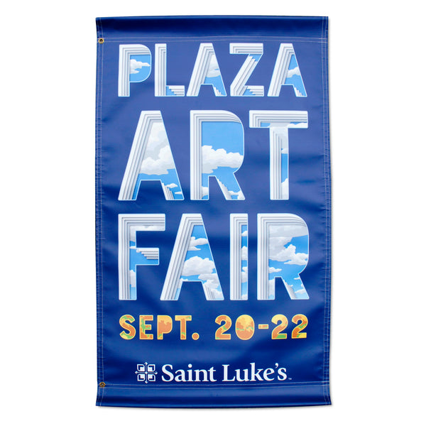 Banner der Plaza Art Fair 2019 – Steve und Bonnie Harmston