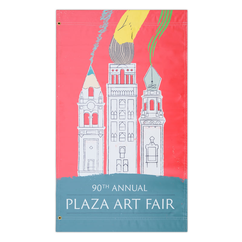 2021 Plaza Art Fair Banner - Jon Simonsen