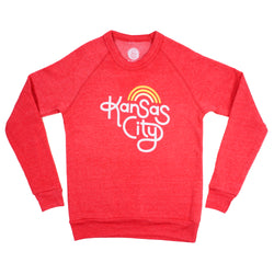 Ampersand Design Studio Kansas City Retro Sweatshirt - Red