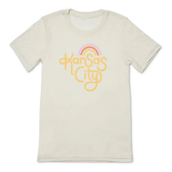 Ampersand Design Studio Kansas City Retro T-Shirt – Natur