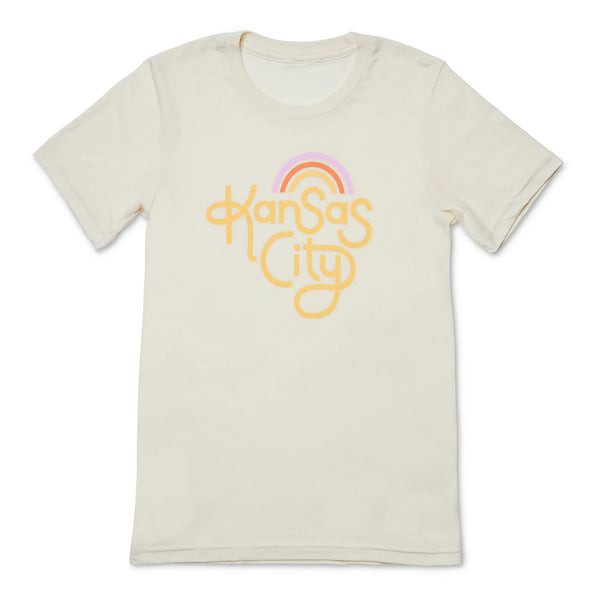 Ampersand Design Studio Kansas City Retro T-Shirt – Natur