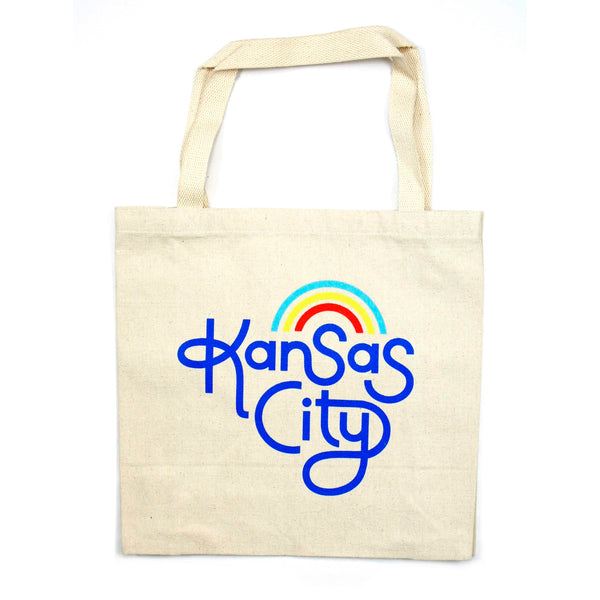 Ampersand Design Studio Kansas City Regenbogen-Einkaufstasche