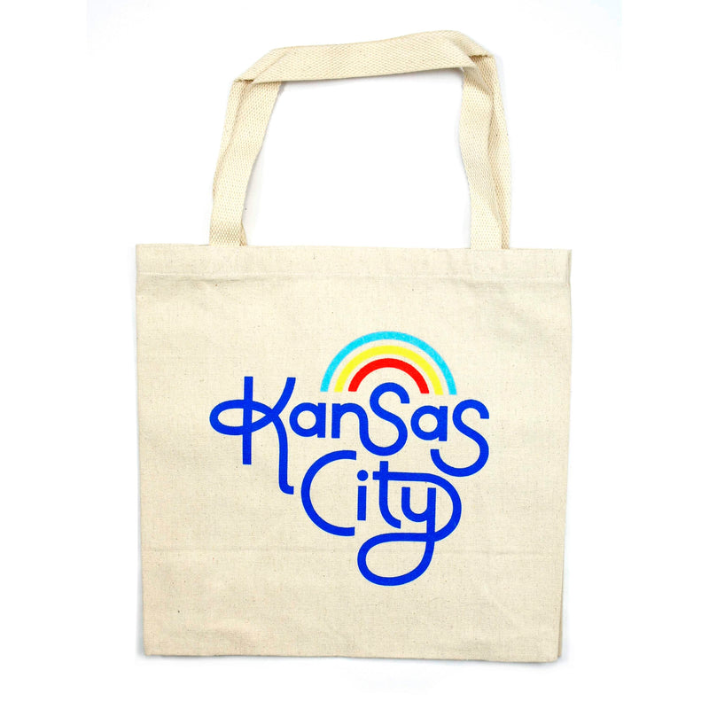 Ampersand Design Studio Kansas City Rainbow Tote Bag