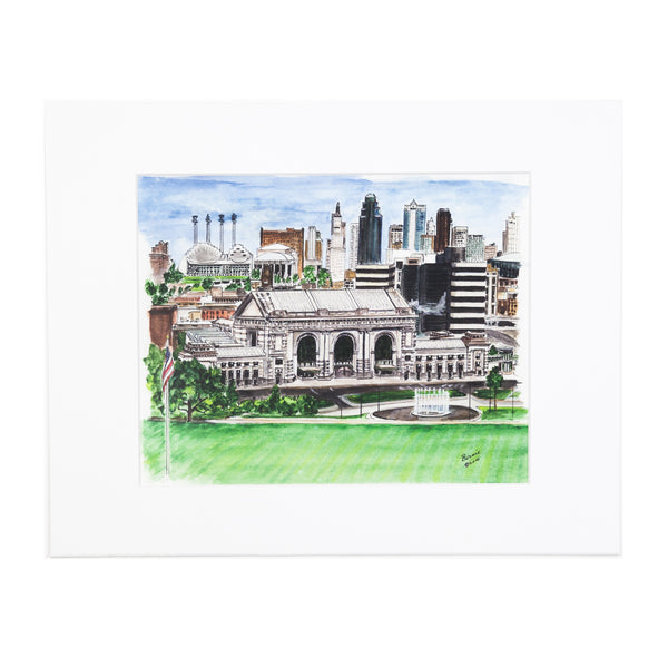 Art From Architecture Union Station Print – Made in KC