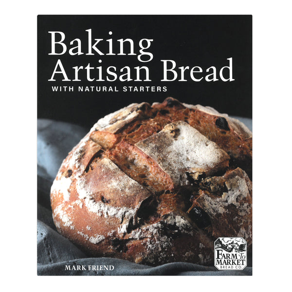 Backen Sie handwerklich hergestelltes Brot mit natürlichen Vorspeisen