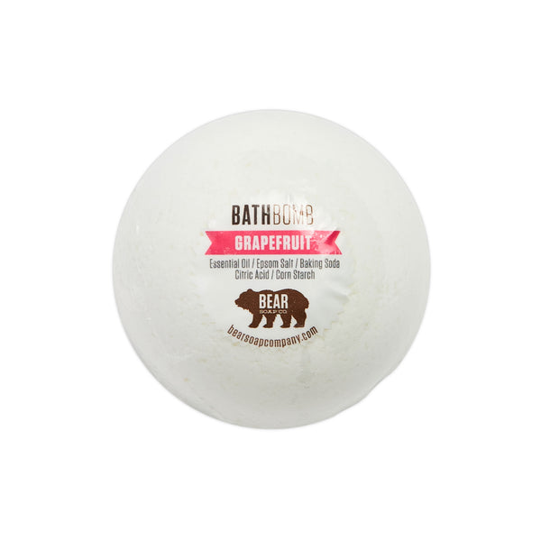 Bear Soap Co. Grapefruit Bath Bomb