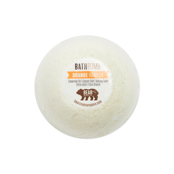 Bear Soap Co. Orange-Vanille-Badebombe