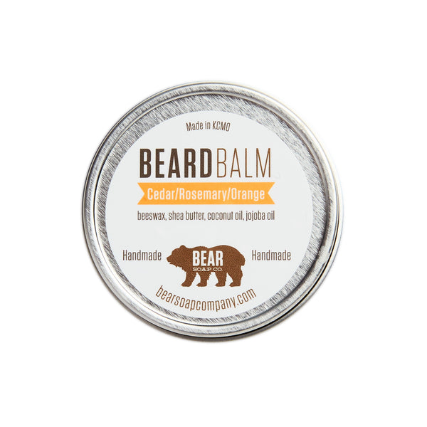 Bear Soap Co. Bartbalsam – Zeder, Rosmarin, Orange
