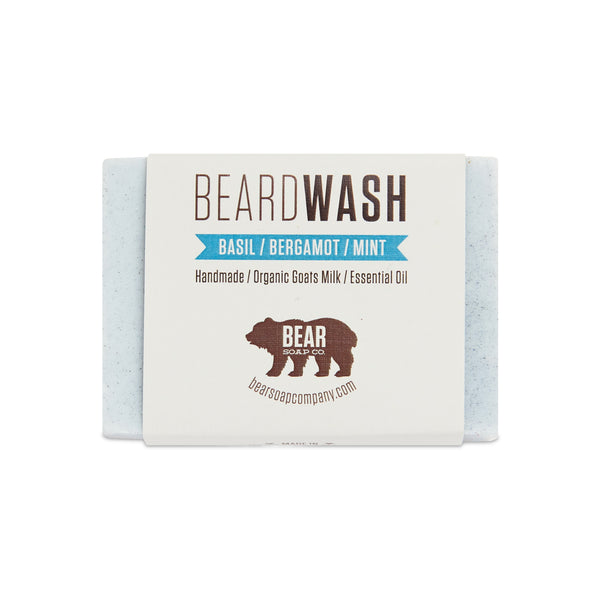 Bear Soap Co. Basil Bergamotte Minze Bartwaschmittel