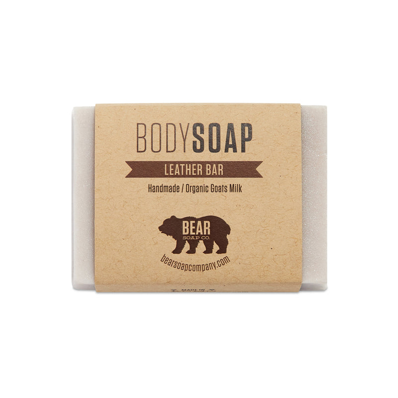 Bear Soap Co. Leather Body Soap