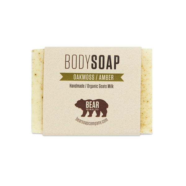 Bear Soap Co. Eichenmoos-Bernstein-Körperseife