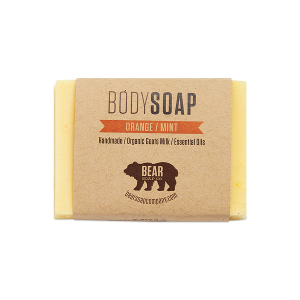 Bear Soap Co. Orange-Mint-Körperseife