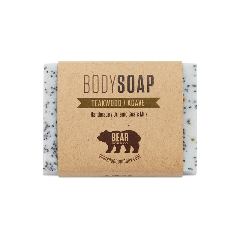 Bear Soap Co. Teakwood Agave Body Soap