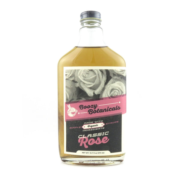 Boozy Botanicals Classic Rose Simple Syrup