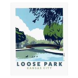 Bozz Prints Loose Park-Druck