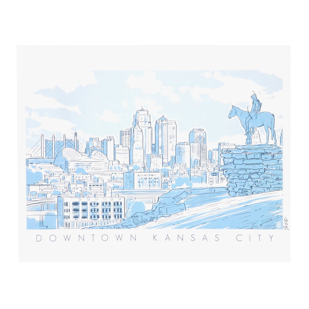 Bozz Prints Kansas City Circle Shirt