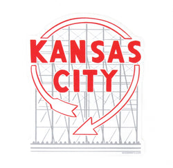 Bozz Prints Kansas City Western Auto Sticker