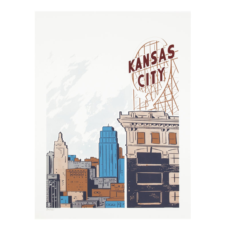 Bozz Prints Kansas City Crossroads Print