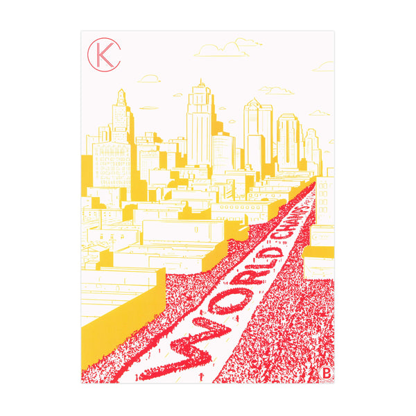 Bozz Prints Postkarte zur WM-Parade 2020