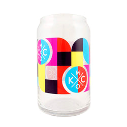 The Bunker Mod KCMO Beer Can Glass