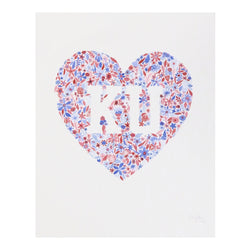 Carly Rae Studio KU Heart Print