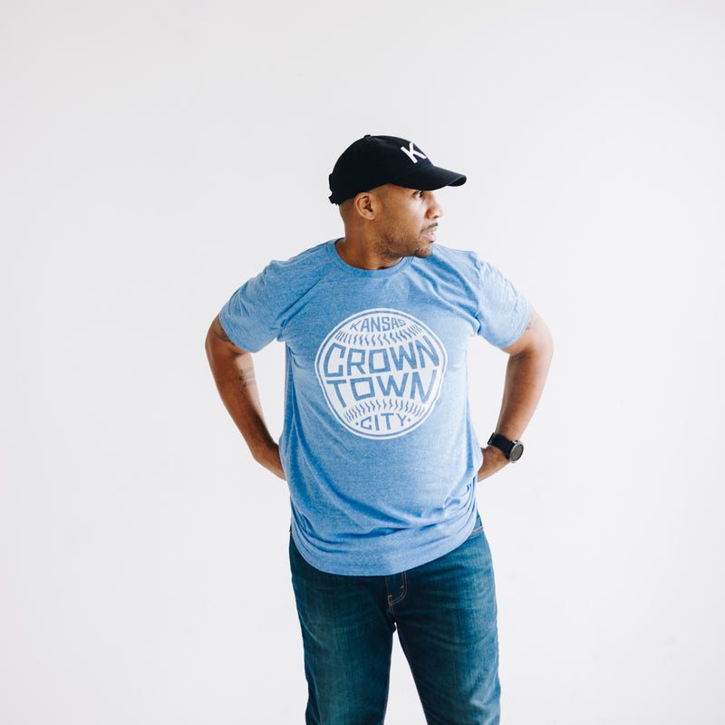 Charlie Hustle Crown Town Baseball-T-Shirt