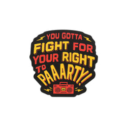 Charlie Hustle Fight for Your Right Sticker