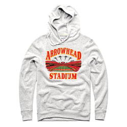 Charlie Hustle Flyover Arrowhead Stadium Hoodie