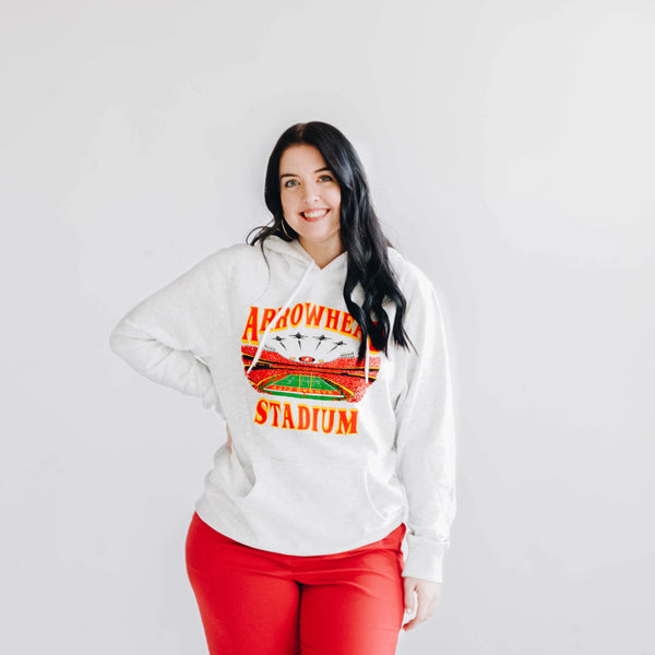 Charlie Hustle Flyover Arrowhead Stadium Kapuzenpullover