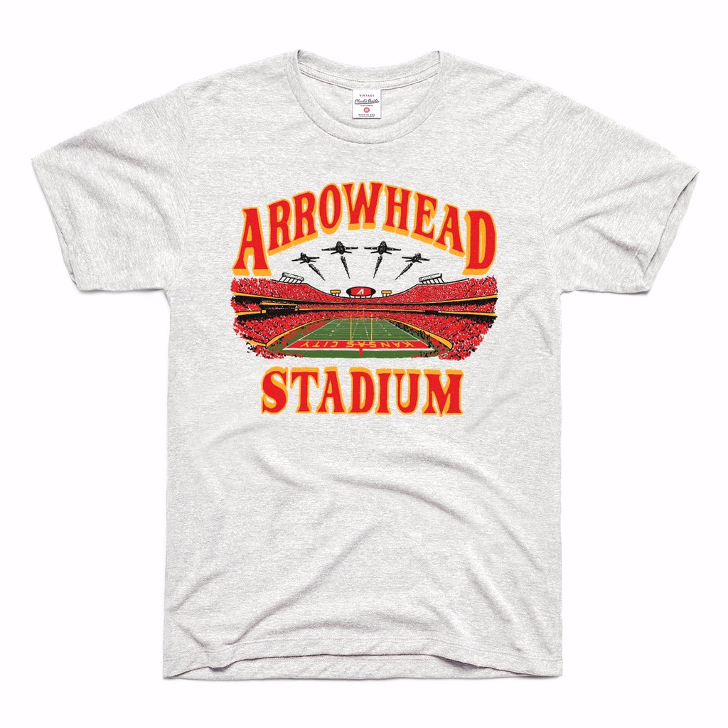 Charlie Hustle Arrowhead Stadium Flyover Tee