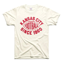 Charlie Hustle Kansas City Football Since 1960 Tee
