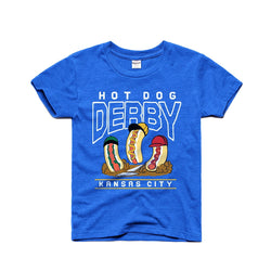 Charlie Hustle Hot Dog Derby Kinder-T-Shirt