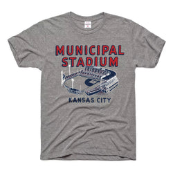 Charlie Hustle KC Monarchs Municipal Stadium T-Shirt