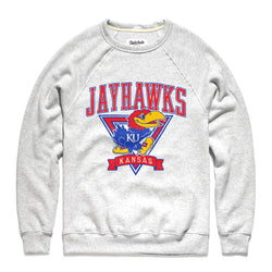 Charlie Hustle Jayhawks Showcase Sweatshirt - Ash