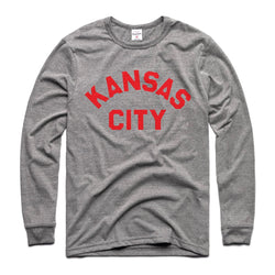 Charlie Hustle Kansas City Arch Langarm-T-Shirt