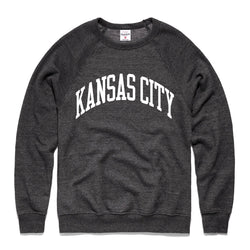 Charlie Hustle Kansas City Arch Sweatshirt: Anthrazit