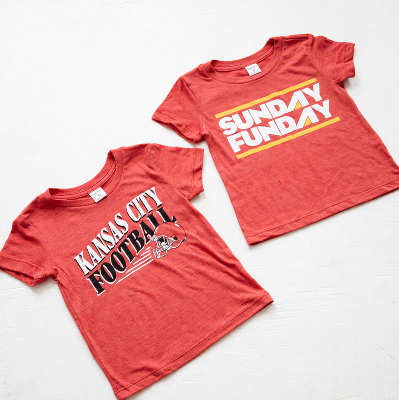 Charlie Hustle Sunday Funday Kinder-T-Shirt